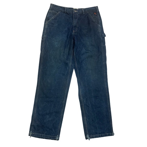 Tico Mela Flame Resistant FR Carpenter Jeans Denim Work Pants Size 34-32 - Picture 1 of 10